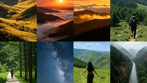 구위안의 류판산에 발을 들여놓고 고원의 푸른 섬에 흠뻑 빠져보세요. — traveler post in 구위안