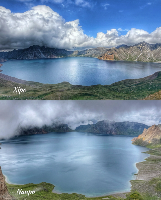 Favored by Changbai Mountain Heaven Lake twice