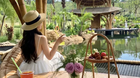 Bali-style water villas found! Wuhan's surrounding resorts really know how to do it — traveler post in Bali