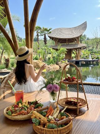 Bali-style water villas found! Wuhan's surrounding resorts really know how to do it