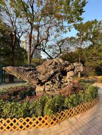 糅合中西合璧設計嘅黃大仙文化公園