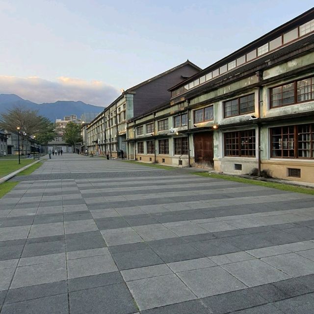 市中心的歷史酒廠老建築【花蓮文化創意產業園區】