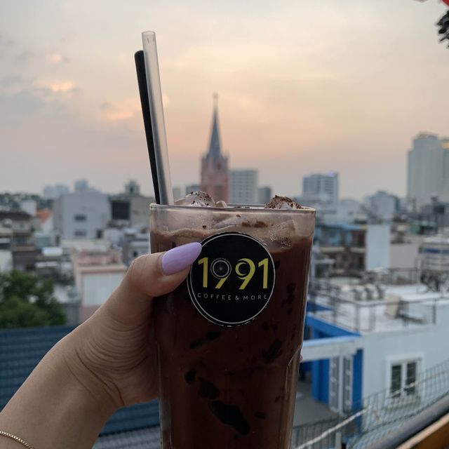 Catch the sunset in Ho Chi Minh