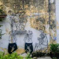 Legendary Penang Street Art @ Armenian Street