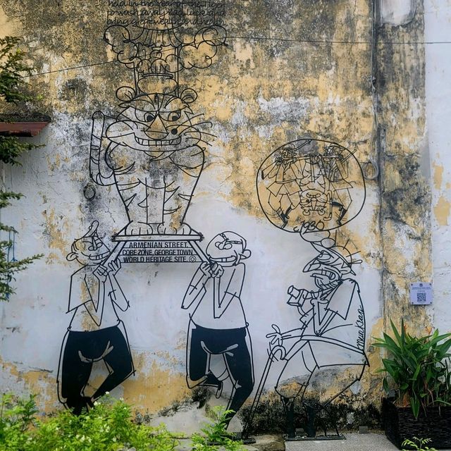 Legendary Penang Street Art @ Armenian Street