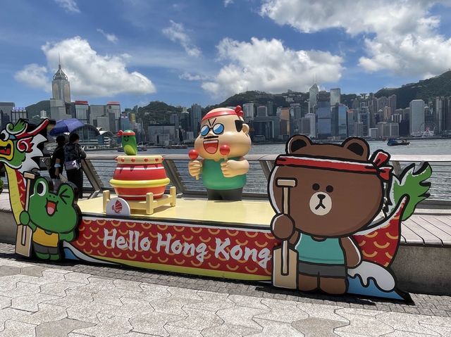 做一日香港遊客遊尖沙咀海傍～