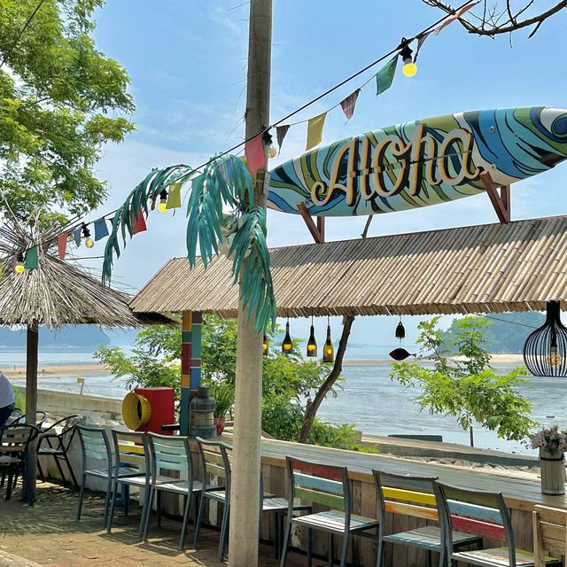 해외 휴양지로 여행온 느낌 선재도 카페🏝️