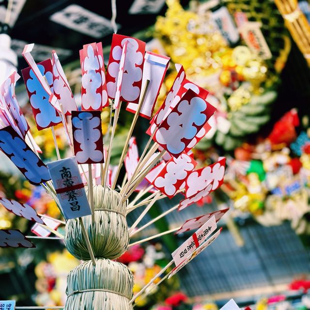 新宿： 花園神社酉の市