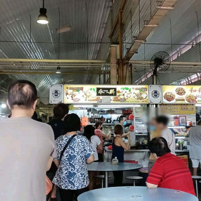 新加坡宏茂橋451棟旁邊早市