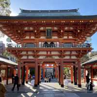 神戸！「生田神社」ご縁結びのいくたさん