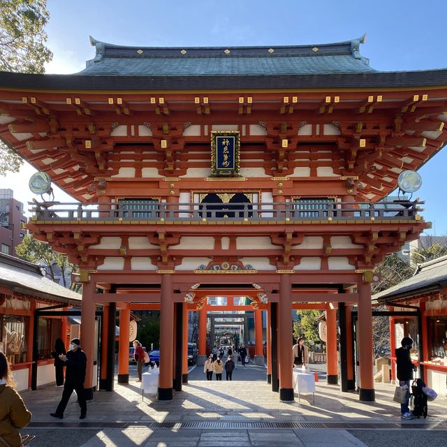神戸！「生田神社」ご縁結びのいくたさん