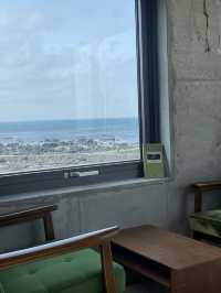 통창으로 들어오는 파도소리, 하귀 오션뷰 카페 슬로보트 아뜰리에