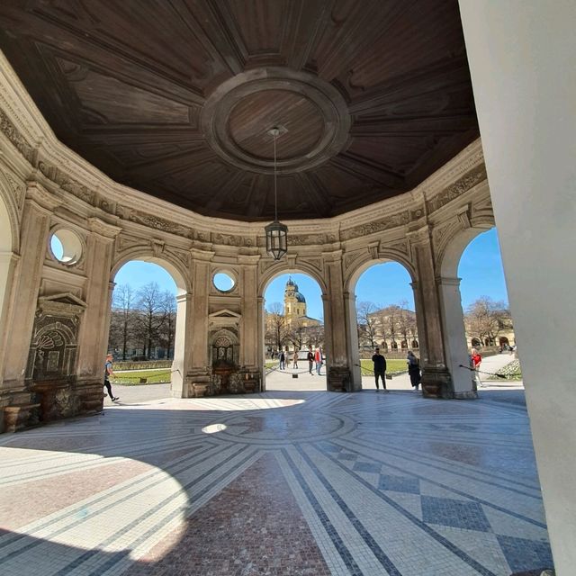 Beautiful Odeonsplatz in Munich