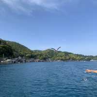 【京都】伊根湾巡りの遊覧船に乗船🚢