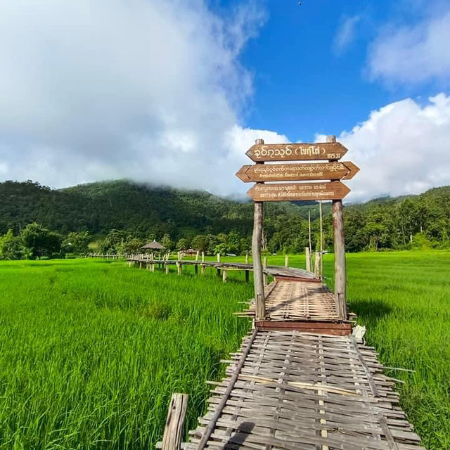 📍แวะเที่ยวสะพานบุญโขกู้สุ่ย หมู่บ้านแพมบก ปาย