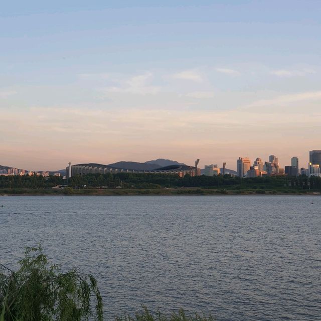 여름날의 한강 나들이🚲
