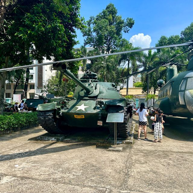 【ベトナム/ホーチミン】ベトナム戦争の歴史を色濃く残し展示されている「ベトナム戦争証跡博物館」