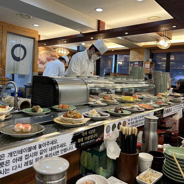 제주 회전초밥 쉐프의 스시이야기!