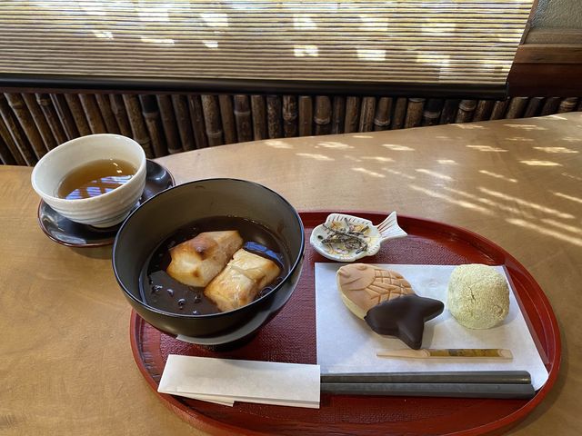 東京・上野。ぜんざいと小鯛焼でひと休み『桃林堂 上野店』
