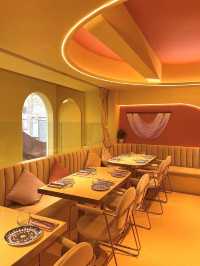 香港中環黃色主題打卡餐廳-MONMONO