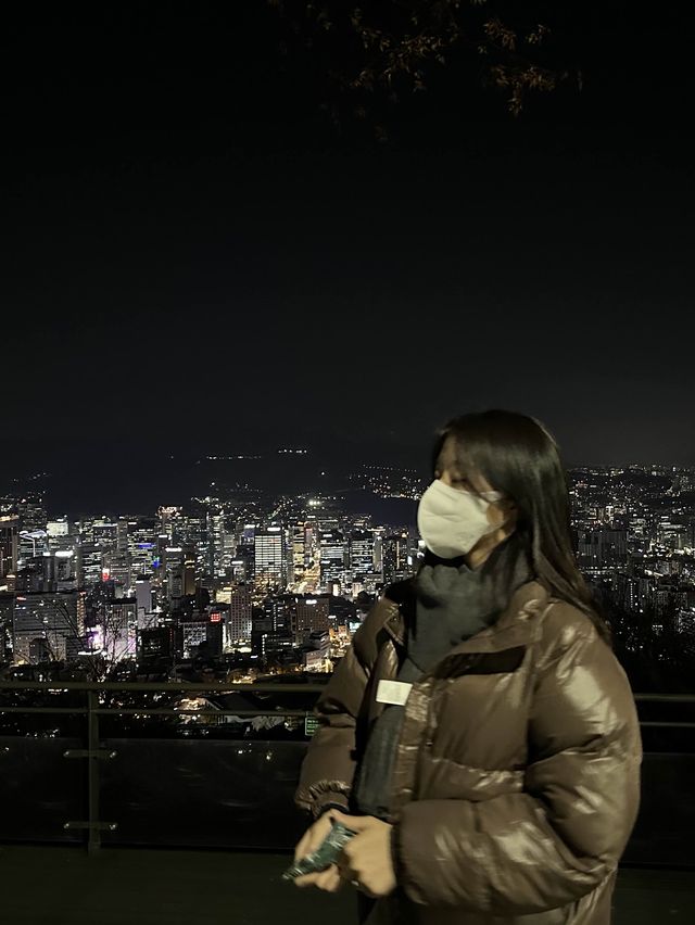 야경이 너무너무 예쁜 남산타워🖤