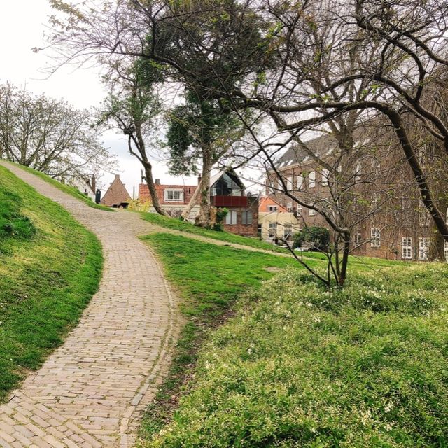 荷蘭🇳🇱萊頓🔰⚜️Burcht van Leiden 外層景觀篇