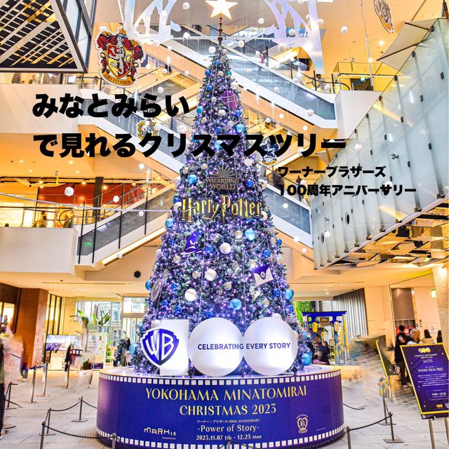 みなとみらい"ワーナーブラザーズ100周年イルミネーション"