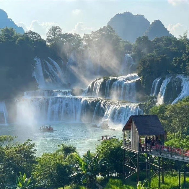 九浪花瀑布風景區 💦🌈水之奇蹟 🏞️🌊