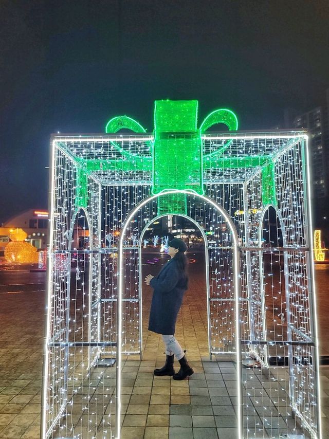 대왕곰돌이와 함께하는 부산 빛축제✨️