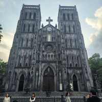 St Joseph Cathedral(9188) in city of Hanoi