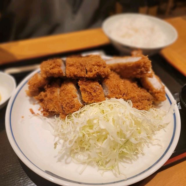 일본여행 하카타 버스터미널의 후쿠오카 돈까스 맛집 기온테이 