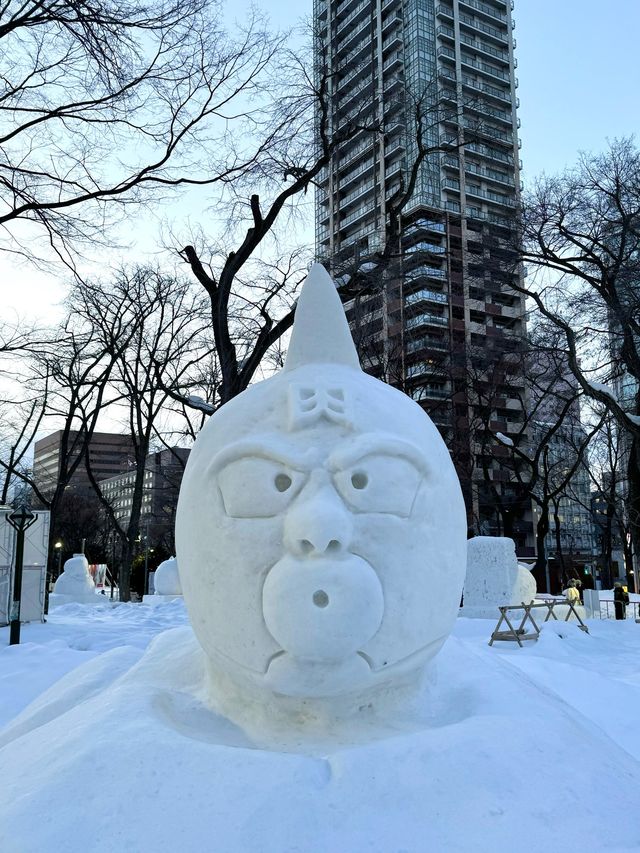 札幌　札幌観光　さっぽろ雪まつり2024 さっぽろテレビ塔