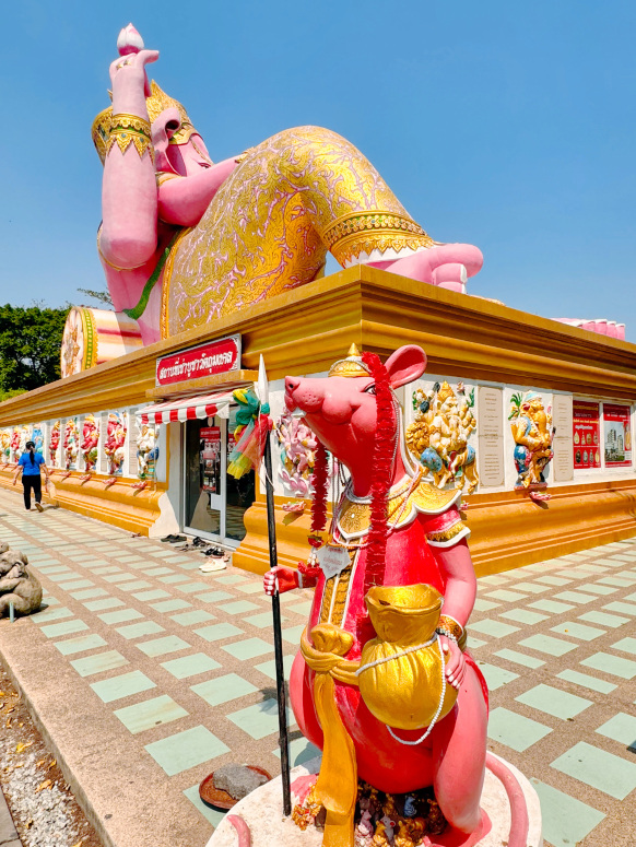 タイ🇹🇭】爆速で願い事が叶うパワースポット！ピンクガネーシャ