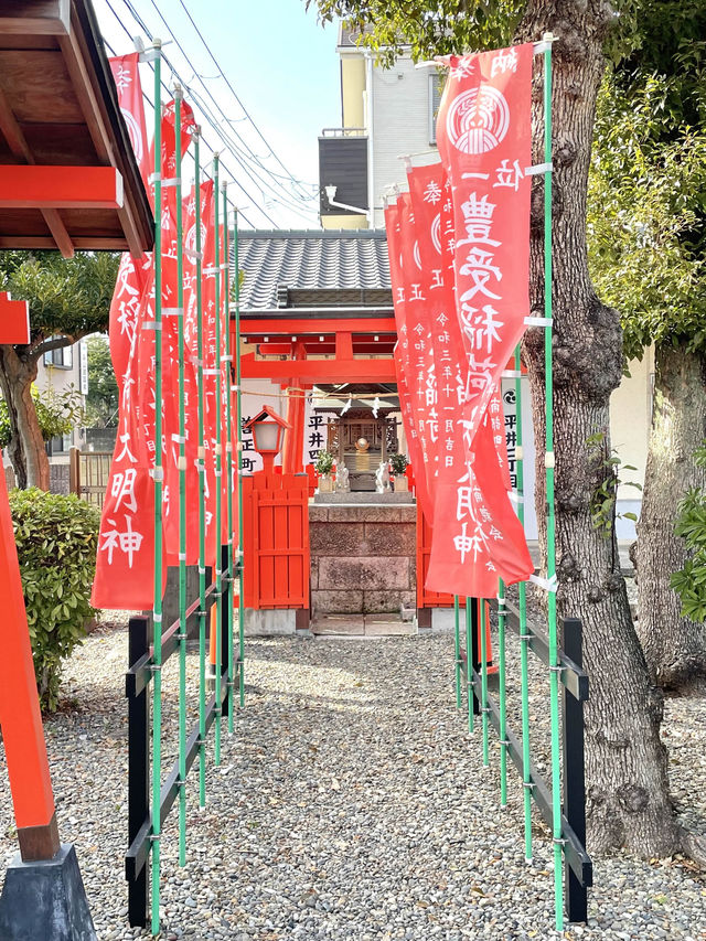 【平井白髭神社/東京都】広々とした境内と個性的な狛犬