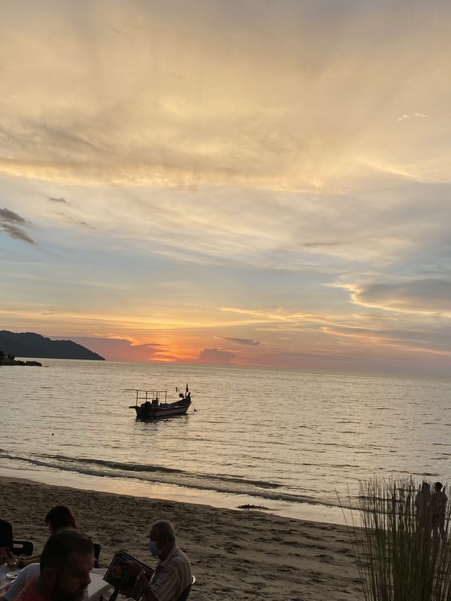 Delicious Dinner with Sunset View, Penang 🇲🇾