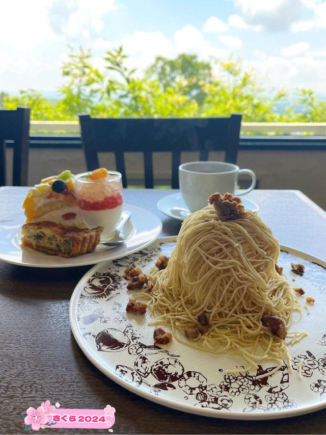 【大分カフェ】週末数量限定♡しぼりたてモンブランが食べられるお店