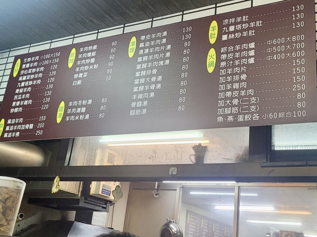 臺南永康  羊肉料理  吉成羊肉