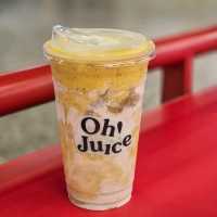 ได้มาชิมสักที #OhJuice สมูทตี้สีรูปโลก 