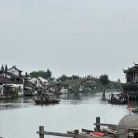 Wandered into Zhujiajiao ancient town 🛶