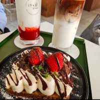 【韓国/釜山】デザートが絶品‼️おすすめのカフェ🍓