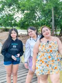 พาลูกเที่ยว ดูกวาง สะพานชมกวาง ชุมพร 