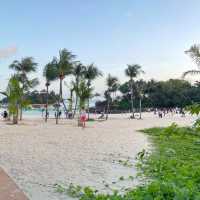 Sentosa island’s new beach paradise
