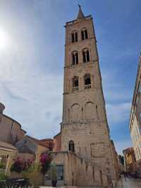【Belfry of Saint AnastasiaZvonik svete Anastazije:CROATIA】
