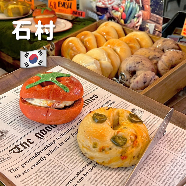 【韓国旅行🇰🇷/ソウル】トマトがベーグルに？！🍅