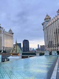 🇲🇴住過最奢華的泳池飯店「Raffles Macau」