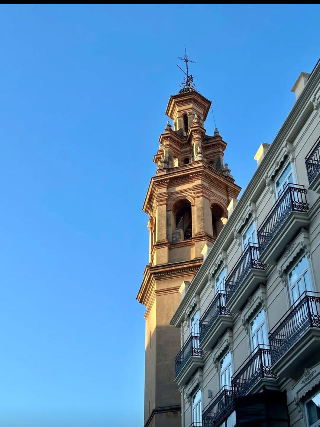 The famous ancient cathedral of Valencia 