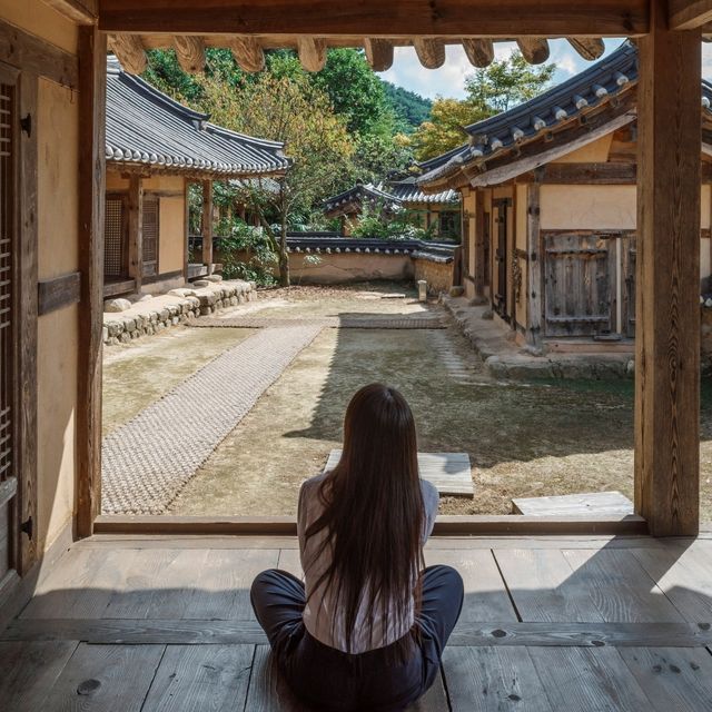 아름다운 한옥 포토존