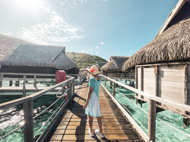 【タヒチ】地上の楽園！夢の水上コテージ🏖️