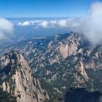 One day in Huashan mountian  