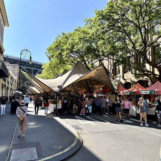 【オーストラリア/シドニー】歴史とモダンが融合する活気あふれるThe Rocks Market
